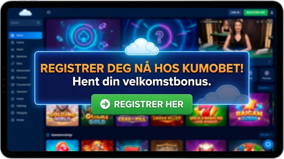 Registrering med bonus